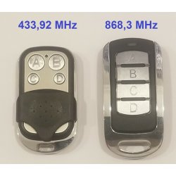 Handsender kompatibel mit Marantec Digital 302, Digital 304, Digital 313, Digital 321, Digital 382, Digital 384 433/868 Mhz