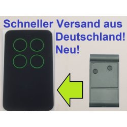 Handsender kompatibel mit Tedsen SKX1MD, SKX2MD, SKX3MD, SKX4MD, SKX1LC, SKX2LC, SKX3LC, SKX4LC, SKJ, SKX1WD, SKX2WD, SKX3WD, SKX4WD 433,92 MHz - Fernbedienung