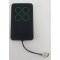 Handsender kompatibel mit Teletaster SKX1MD, SKX2MD, SKX3MD, SKX4MD, SKX1LC, SKX2LC, SKX3LC, SKX4LC, SKJ, SKX1WD, SKX2WD, SKX3WD, SKX4WD 433,92 MHz - Fernbedienung - Modelltyp: Praemoo 433-003