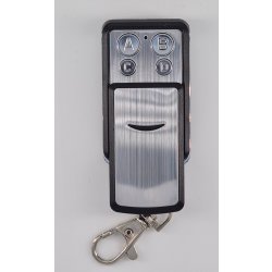 Handsender kompatibel mit Hörmann mit hellblauen Tasten - Frequenz 868,3 MHz - Modelltyp: Praemoo 868-004